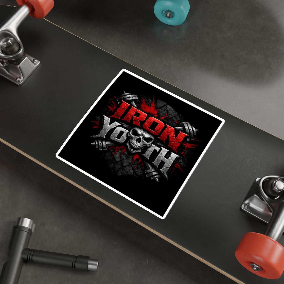 IRON YOUTH sticker