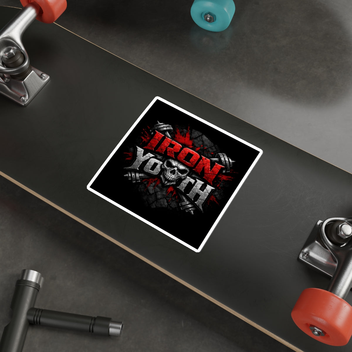 IRON YOUTH sticker