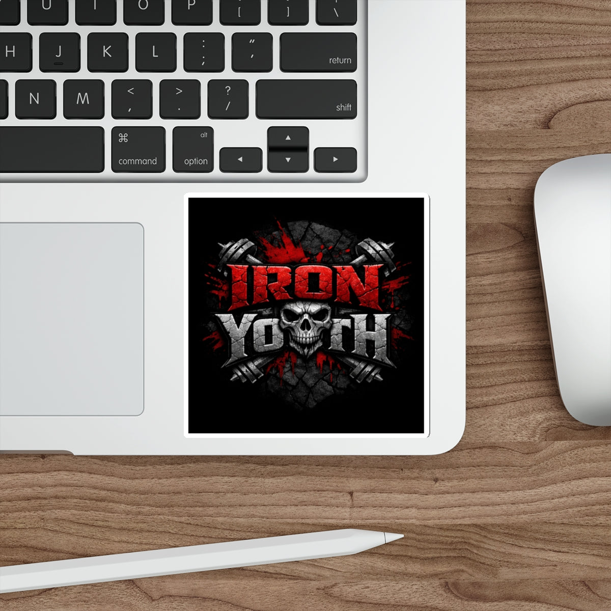 IRON YOUTH sticker